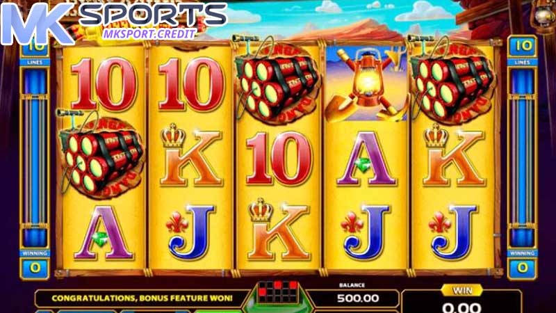 Điểm hấp dẫn cược thủ đến với Slot game MKsport